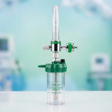Flowmeter Oksigen & Humidifier Medis Nodemedic - Gambar 3