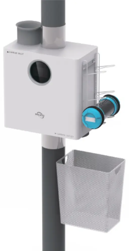 Station Pnuematic tube system