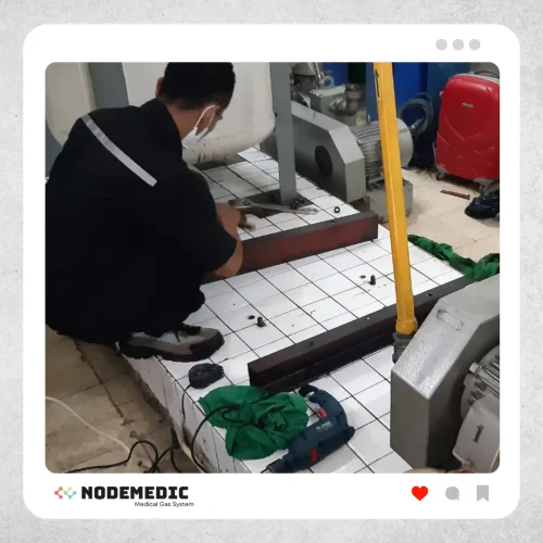 Dokumentasi Pemasangan Gas Medis
