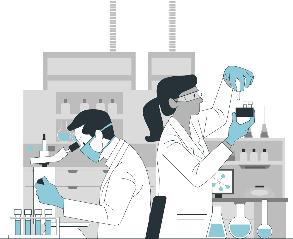ilustrasi instalasi gas laboratorium
