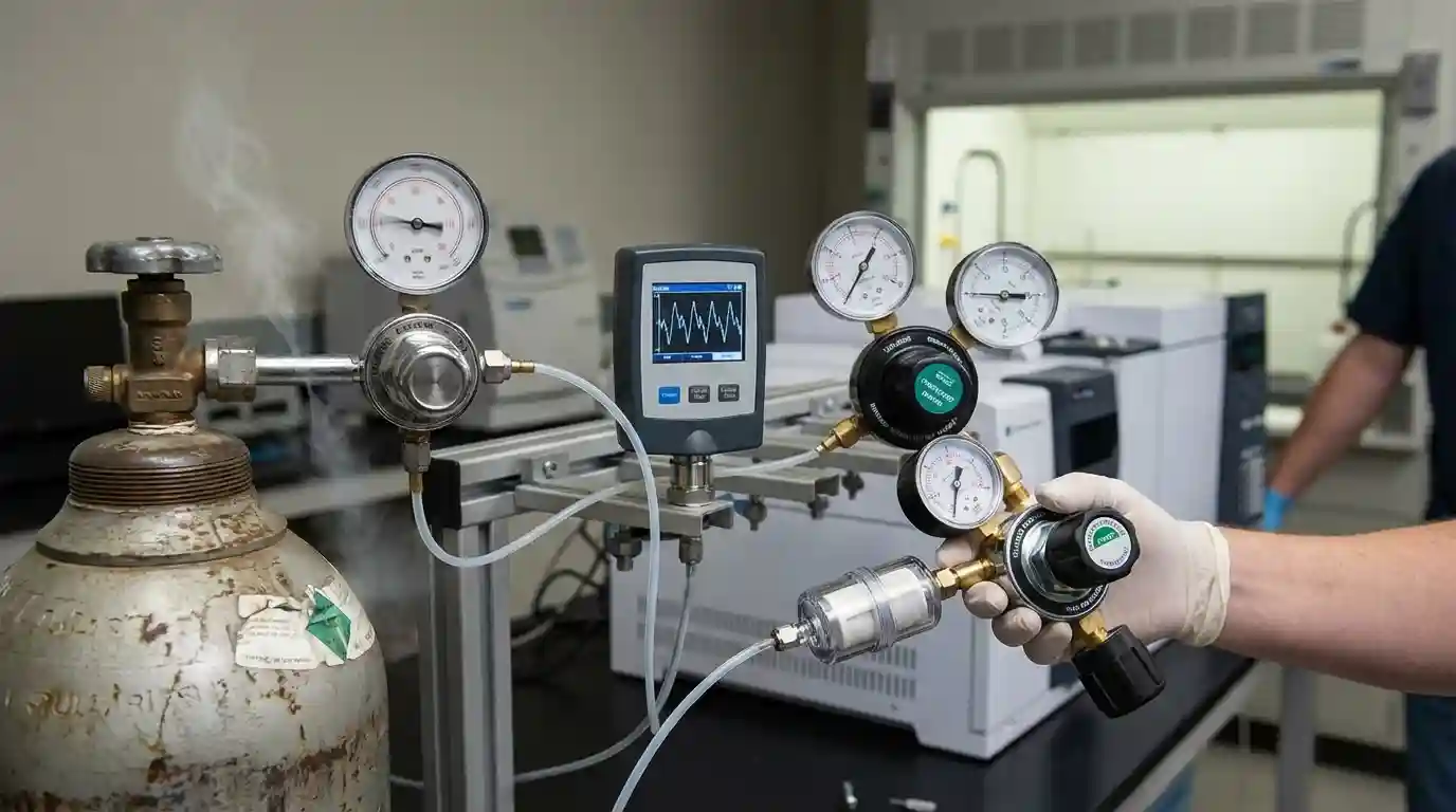 Tekanan gas tidak stabil