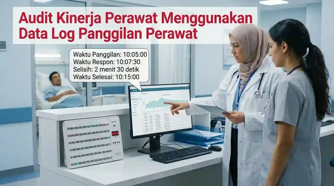 audit suster atau perawat dengan nurse call