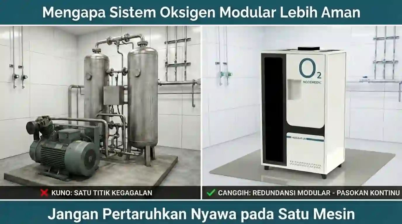 perbandingan sistem oksigen modular